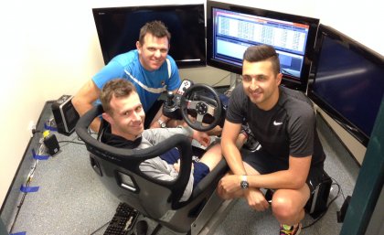 Brad Jones Racing drivers Dale Wood, Jason Bright and Fabian Coulthard