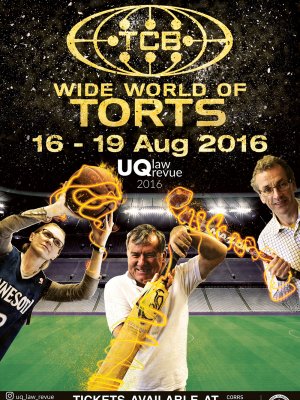 TCB's Wide World of Torts is set to tackle politics and pop TCB's Wide World of Torts is set to tackle politics and pop