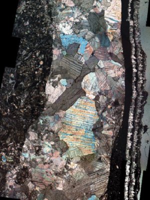 Dr Perach Nuriel's image, which appears on the cover of the October issue of Geology magazine Dr Perach Nuriel's image, which appears on the cover of the October issue of Geology magazine