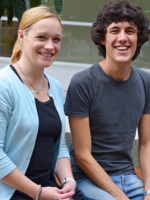 Renee Zahnow and Andrew Clarke have both won School of Social Science prizes for their Honours theses