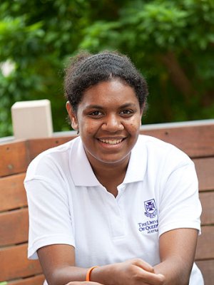 Geraldine Kris at the UQ Young Achievers camp Geraldine Kris at the UQ Young Achievers camp