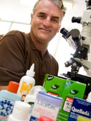 “Parents can take heart that getting rid of head lice is difficult, but possible.”  Says Associate Professor Steve Barker