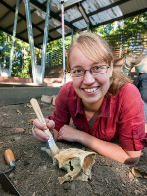 Just twelve hours after graduating, Johanna Qualmann will be jetting to her next adventure – archaeological digs in Turkey and Italy.