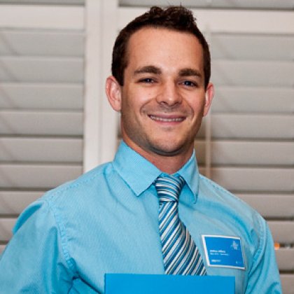 Olympic gymnast Josh Jefferis (Masters of Physiotherapy) was one of the many athletes awarded at the 2012 UQ Blues Awards Dinner.