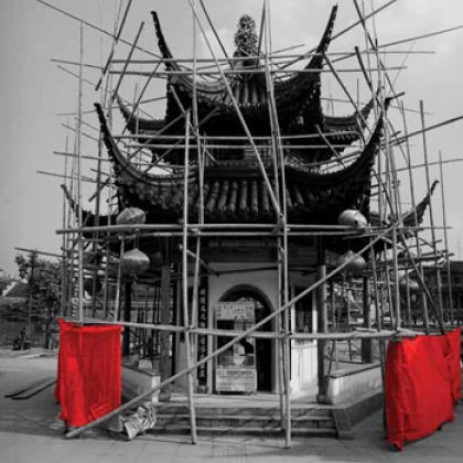 One of the striking images from the Beijing Hao! exhibition at UQ Art Museum, on until June 3. The exhibition features works from six photomedia artists working in and around Beijing.