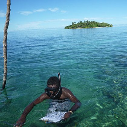 Coral reef monitoring in the Solomon Islands
