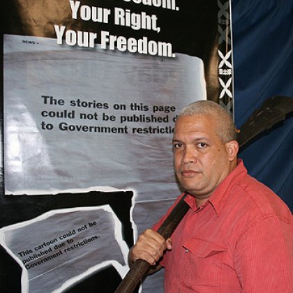 Editor of the Fiji Times newspaper Netani Rika