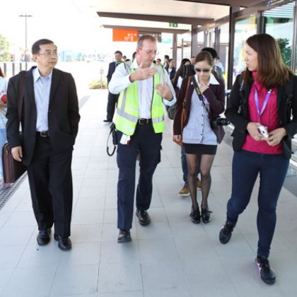 Thai city planners visited UQ to learn more about urban planning.