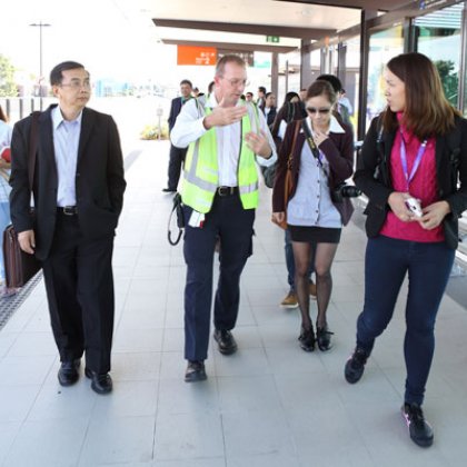 Thai city planners visited UQ to learn more about urban planning. Thai city planners visited UQ to learn more about urban planning.