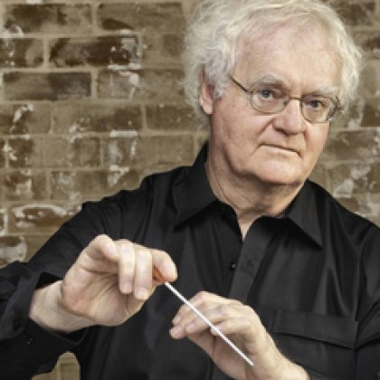 Richard Gill, photo from the cover of his memoir Give Me An Excess of It, published by Pan MacMillan Australia. Richard Gill, photo from the cover of his memoir Give Me An Excess of It, published by Pan MacMillan Australia.