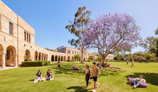 The University of Queensland's great court