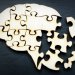 New research could help explain how Alzheimer’s begins to take hold. Image: Adobe. A puzzle of the human brain with pieces incomplete.