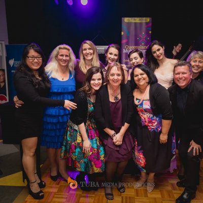 The Change Makers team at the Queensland Multicultural Awards in August. 