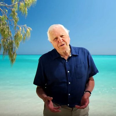 Sir David Attenborough, as he appears while introducing the interactive website