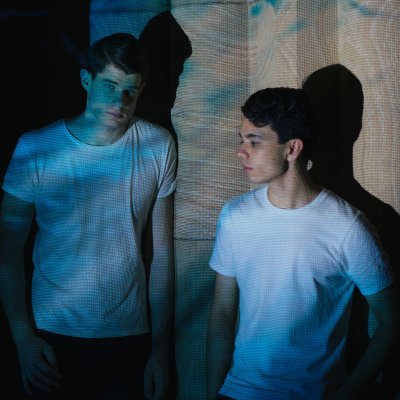 Ben Heim (left) and Connor D’Netto in St John's Cathedral