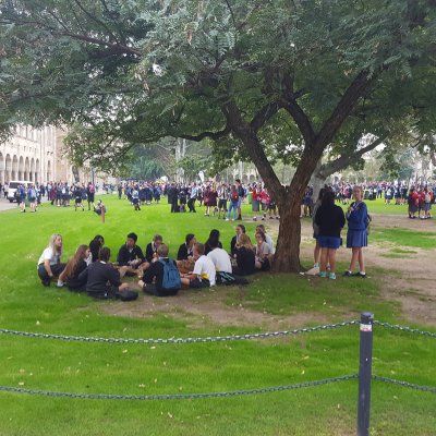 1500 high school students flocked to UQ for Careers That Shape The World.