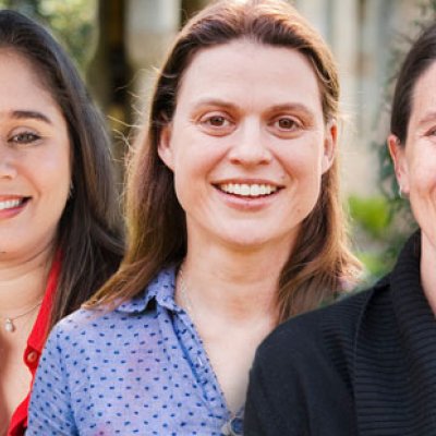 Dr Alize Ferrari (Queensland Centre for Mental Health),  Associate Professor Margaret Mayfield, School of Biological Sciences and Director of the Ecology Centre and Dr Eugenia Sampayo, School of Biological Sciences and ARC Centre of Excellence for Coral Reef Studies