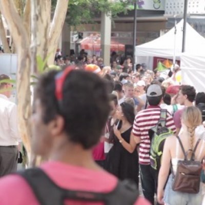 Market days are the big events of the O-Week calendar