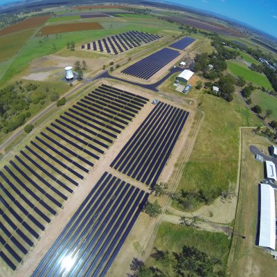 UQ's photovoltaic solar installation at Gatton