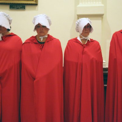 Popular television series The Handmaid's Tale. Photo: Vic Hinterlang / Shutterstock.com