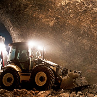 Mining equipment underground