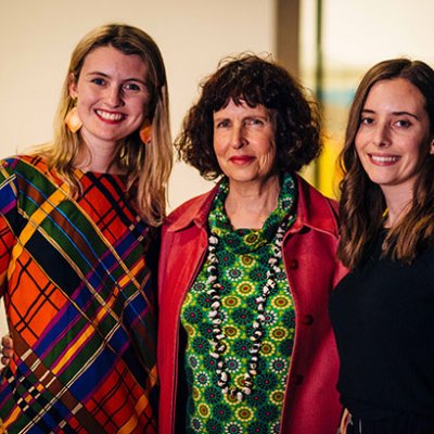 Left to right: Isabella Baker, Judy Watson, Emma McLean