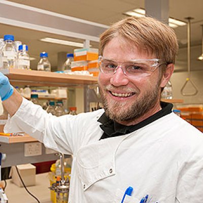 Tim Brennan, PhD student at The University of Queensland's Australian Institute of Bioengineering and Nanotechnology