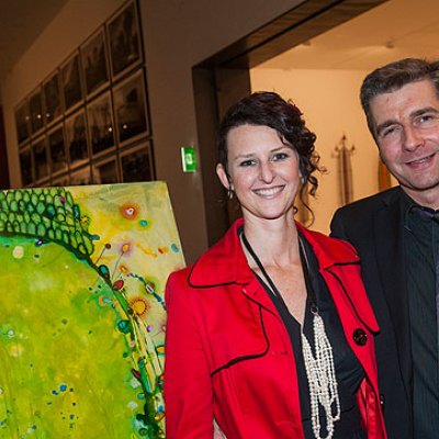 Joannah Underhill and Dr Nick Hamilton. Photo: Clare Smith, Lucid Photography