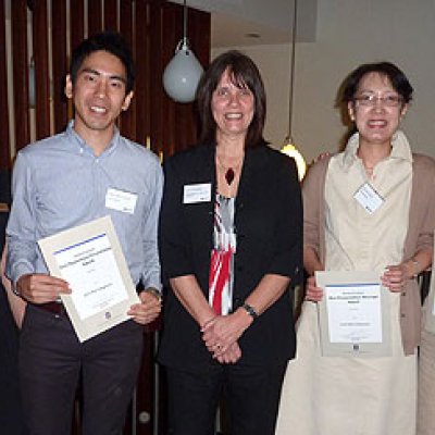 From left to right: Ms Jane Malady, Research Development Manager; Mr Hayato Nagai; Dr Jan Packer, RHD Coordinator; Ms Kuan Lee; and Ms Jianyu Ma