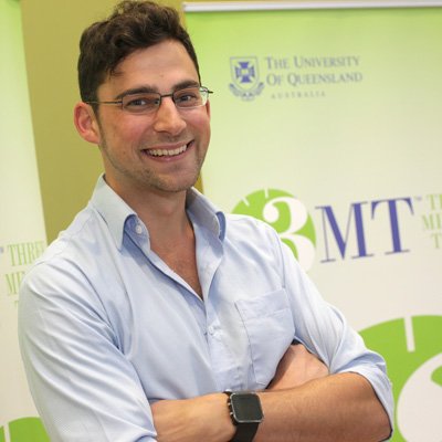 Tim Paris from the University of Western Sydney has won the 2012 Three Minute Thesis (3MT™) Trans-Tasman competition hosted by UQ yesterday.