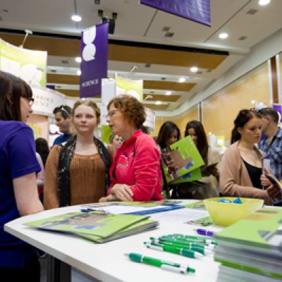 Prospective students at UQ St Lucia Open Day 2011