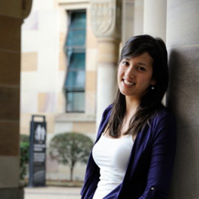 UQ Arts/Law student Juliette Maeji will work for nine weeks in the Austrade office in Paris.