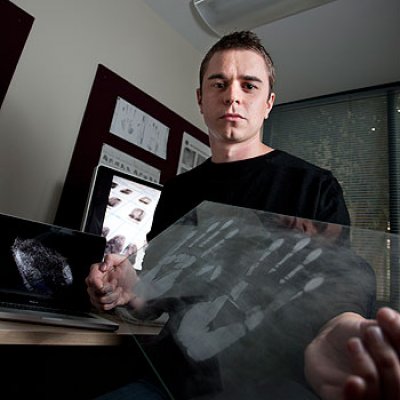 PhD student Matthew Thompson will travel to the US to study fingerprints with the FBI after winning a prestigious Fulbright scholarship