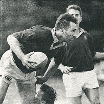 Fullback Greg Martin playing for UQ in 1993