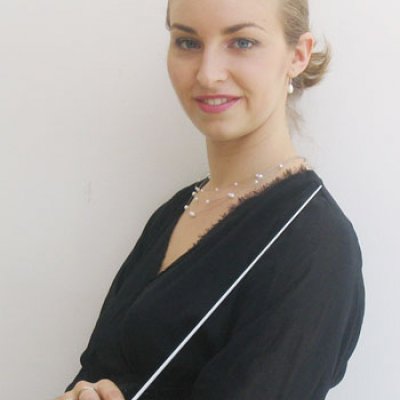 UQ PhD student and conductor of the Indooroopilly Chamber Orchestra Carolina Casaril