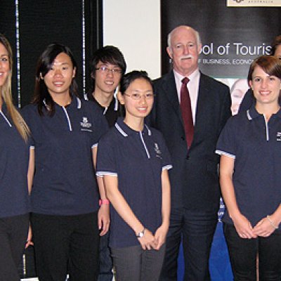 Nicquel Rhoden (far left) at the launch of TRIP