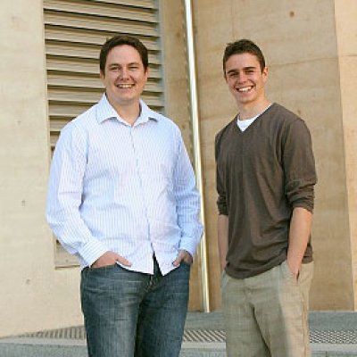 PhD student Matthew Thompson and principal supervisor Dr Jason
Tangen