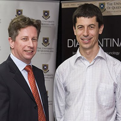 Associate Professor Simon Broadley (left) and Professor Matt Brown