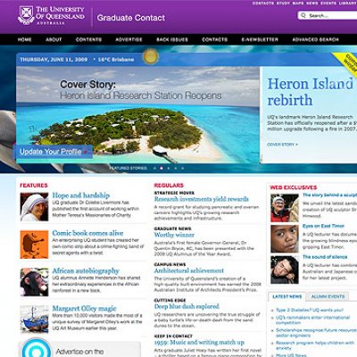 Graduate Contact Website