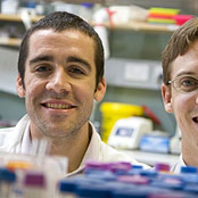 Dr Geoff Faulkner (left) and PhD student Ryan Taft