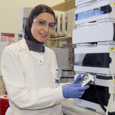 Dr Zeinab Khalil from Egypt will graduate with a PhD in molecular bioscience and microbiology this week.