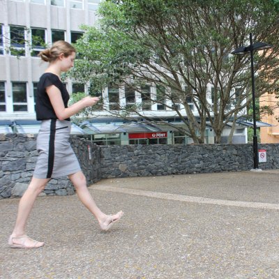 Walking while texting can affect speed, balance, posture and ability to walk in a straight line, a UQ study has found.