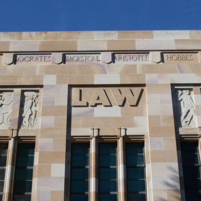 Law building.