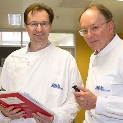 Dr Andrew Brooks and Professor Mike Waters