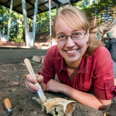 Just twelve hours after graduating, Johanna Qualmann will be jetting to her next adventure – archaeological digs in Turkey and Italy.