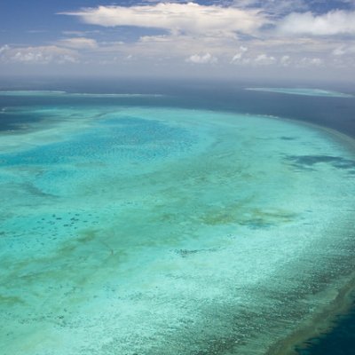 Coral reefs around Heron Island on the Great Barrier Reef