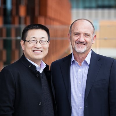 Professor Zhiguo Yuan and Professor Stuart Crozier 