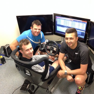 Brad Jones Racing drivers Dale Wood, Jason Bright and Fabian Coulthard