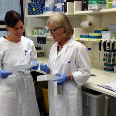 Dr Christine Dudgeon (left) and Dr Jennifer Ovenden (right).