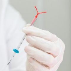 An IUD, also known as a intrauterine device